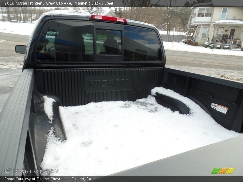 Magnetic Black / Steel 2018 Nissan Frontier S Crew Cab 4x4