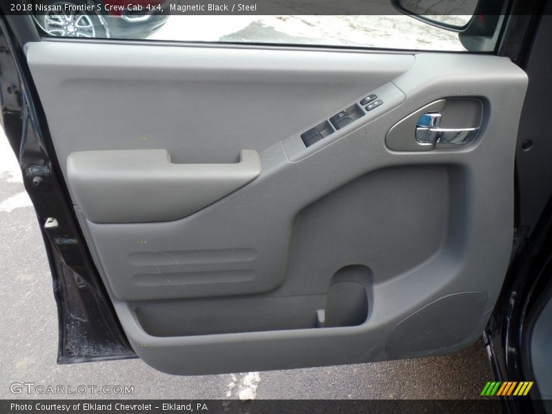 Magnetic Black / Steel 2018 Nissan Frontier S Crew Cab 4x4