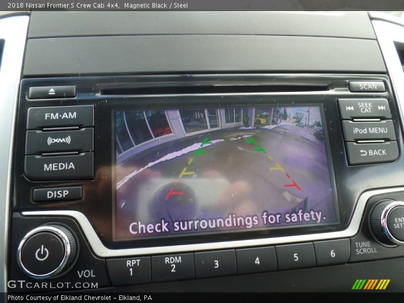 Magnetic Black / Steel 2018 Nissan Frontier S Crew Cab 4x4