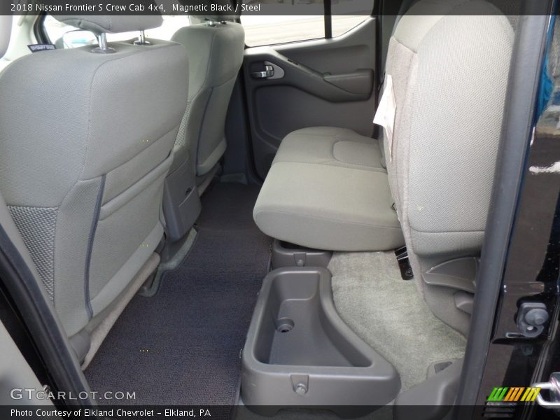 Magnetic Black / Steel 2018 Nissan Frontier S Crew Cab 4x4