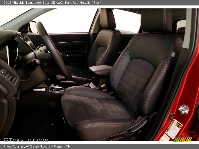 Front Seat of 2018 Outlander Sport SE AWC