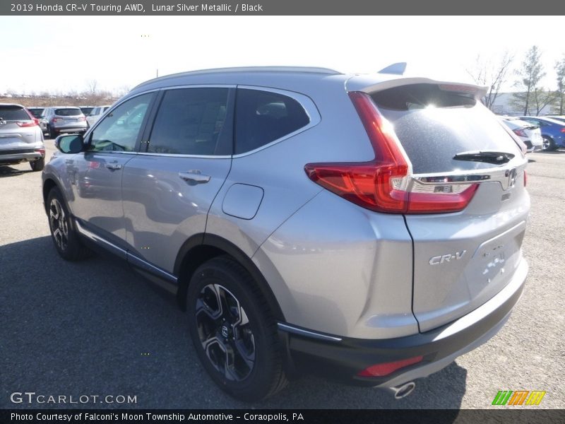 Lunar Silver Metallic / Black 2019 Honda CR-V Touring AWD