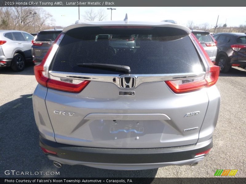 Lunar Silver Metallic / Black 2019 Honda CR-V Touring AWD