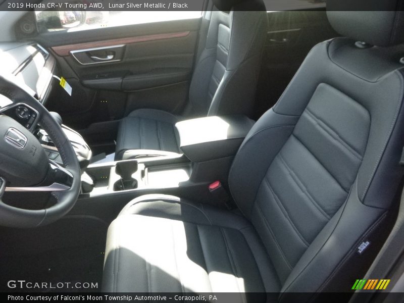 Lunar Silver Metallic / Black 2019 Honda CR-V Touring AWD