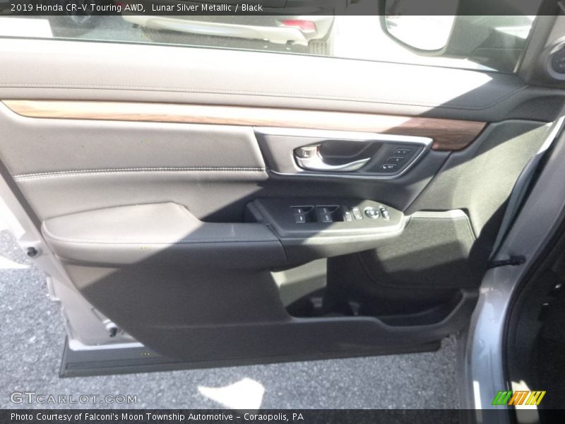 Lunar Silver Metallic / Black 2019 Honda CR-V Touring AWD