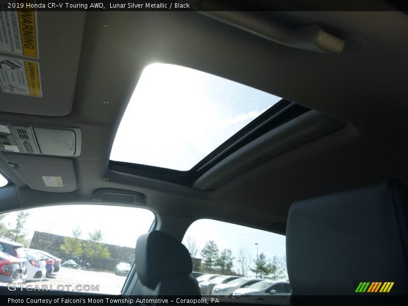 Lunar Silver Metallic / Black 2019 Honda CR-V Touring AWD