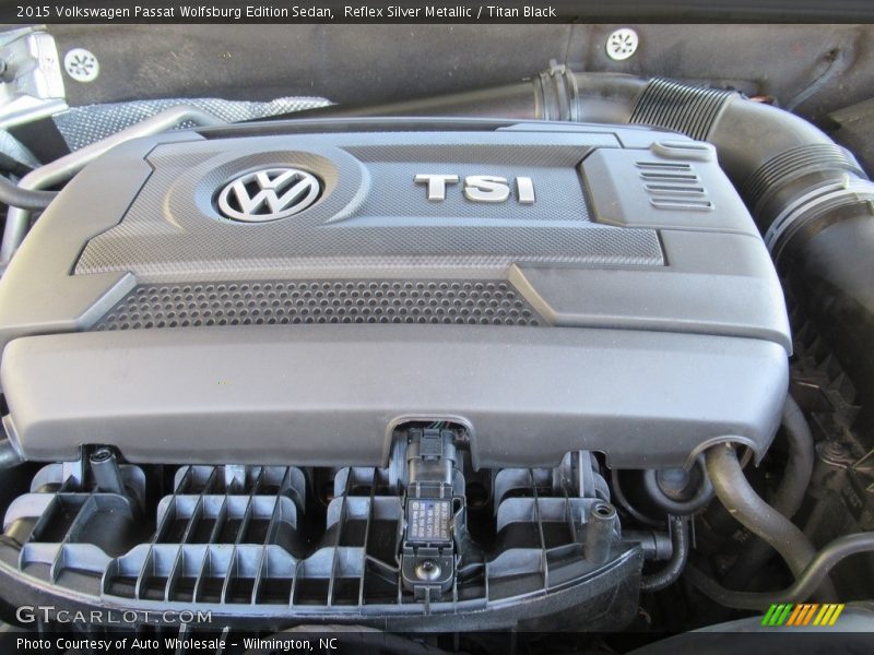 Reflex Silver Metallic / Titan Black 2015 Volkswagen Passat Wolfsburg Edition Sedan
