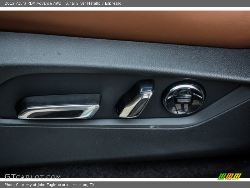Lunar Silver Metallic / Espresso 2019 Acura RDX Advance AWD