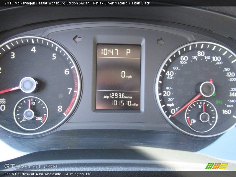 Reflex Silver Metallic / Titan Black 2015 Volkswagen Passat Wolfsburg Edition Sedan