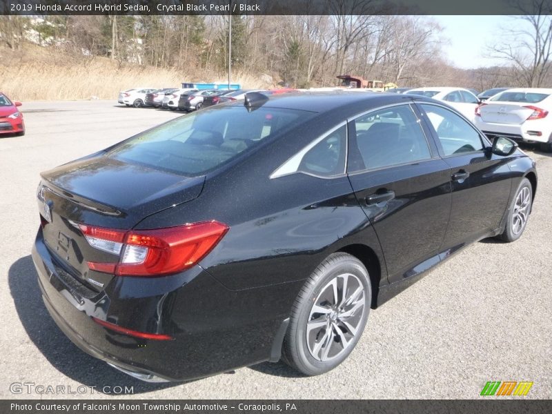 Crystal Black Pearl / Black 2019 Honda Accord Hybrid Sedan