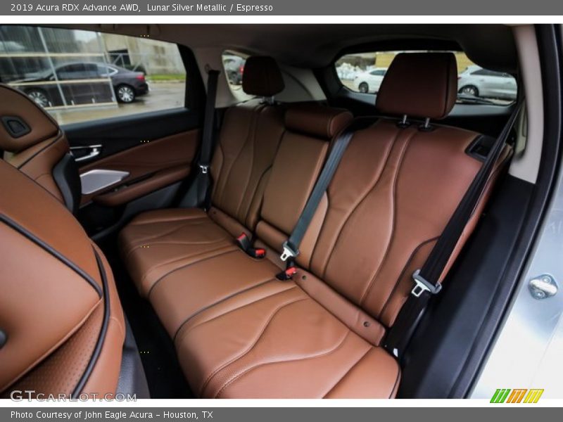 Lunar Silver Metallic / Espresso 2019 Acura RDX Advance AWD