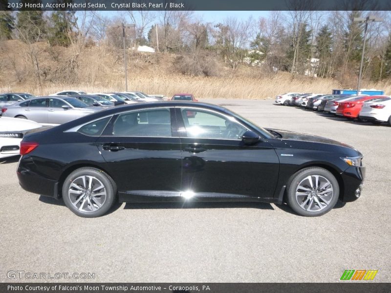 Crystal Black Pearl / Black 2019 Honda Accord Hybrid Sedan