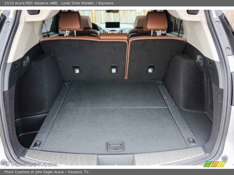 Lunar Silver Metallic / Espresso 2019 Acura RDX Advance AWD