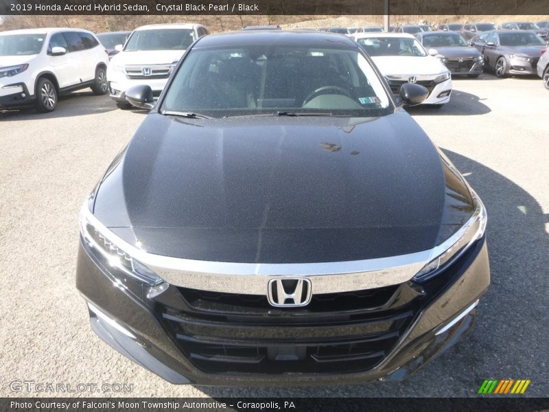 Crystal Black Pearl / Black 2019 Honda Accord Hybrid Sedan