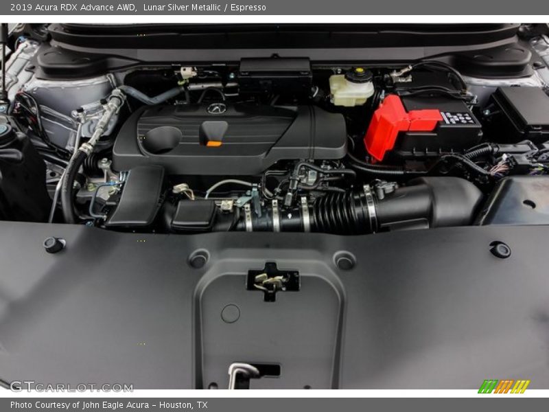 Lunar Silver Metallic / Espresso 2019 Acura RDX Advance AWD