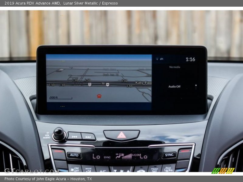 Lunar Silver Metallic / Espresso 2019 Acura RDX Advance AWD
