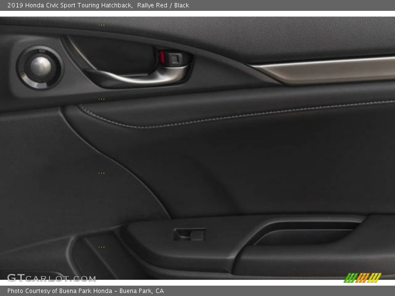 Rallye Red / Black 2019 Honda Civic Sport Touring Hatchback
