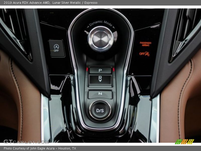 Lunar Silver Metallic / Espresso 2019 Acura RDX Advance AWD