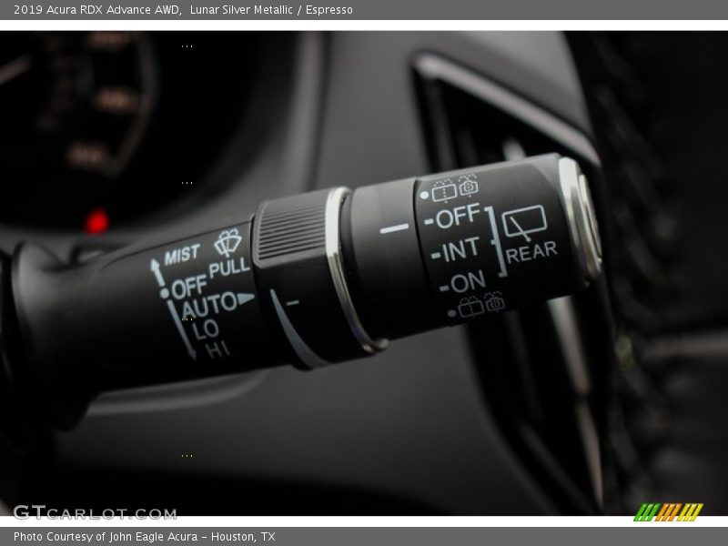 Lunar Silver Metallic / Espresso 2019 Acura RDX Advance AWD
