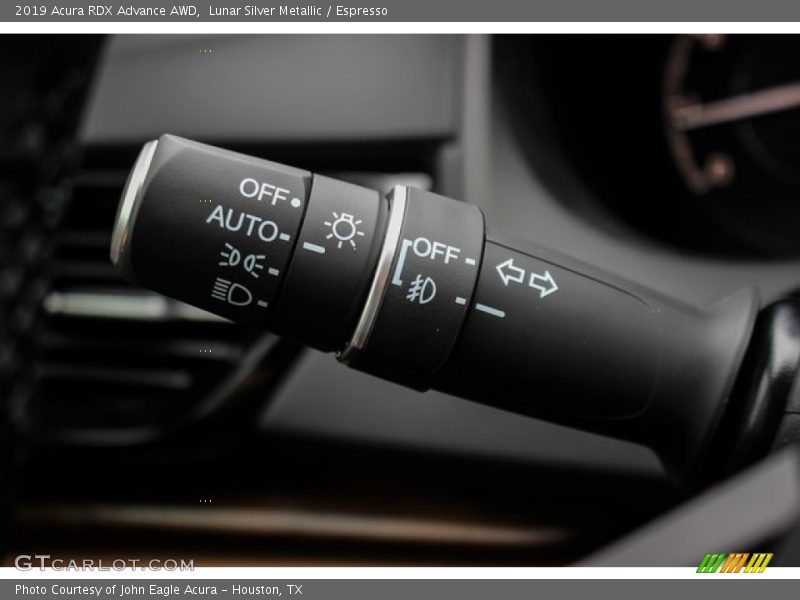 Lunar Silver Metallic / Espresso 2019 Acura RDX Advance AWD