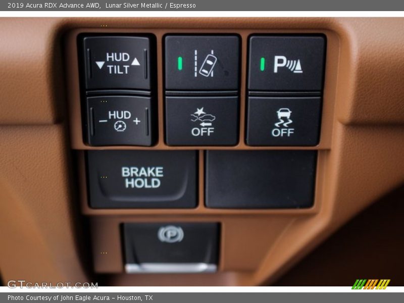 Lunar Silver Metallic / Espresso 2019 Acura RDX Advance AWD