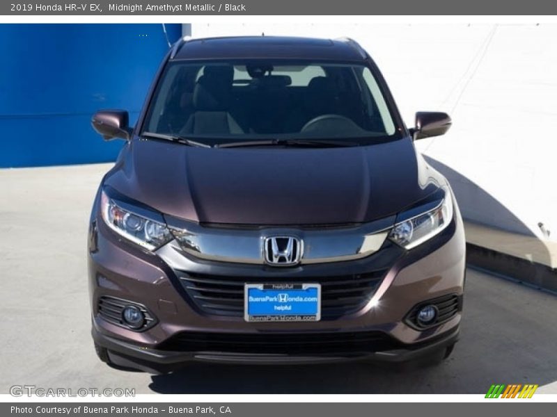 Midnight Amethyst Metallic / Black 2019 Honda HR-V EX