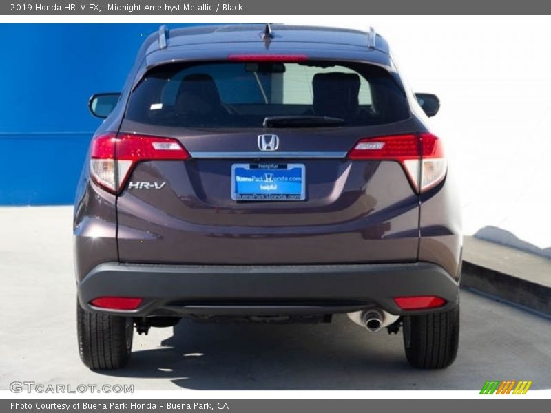 Midnight Amethyst Metallic / Black 2019 Honda HR-V EX