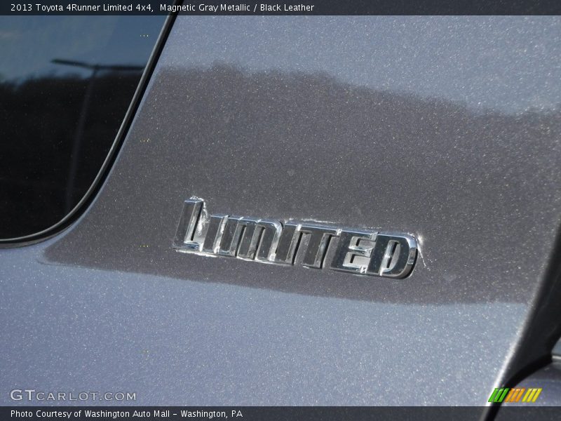 Magnetic Gray Metallic / Black Leather 2013 Toyota 4Runner Limited 4x4