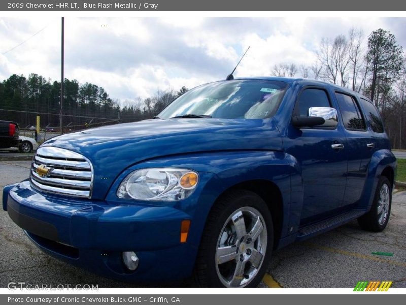 Blue Flash Metallic / Gray 2009 Chevrolet HHR LT