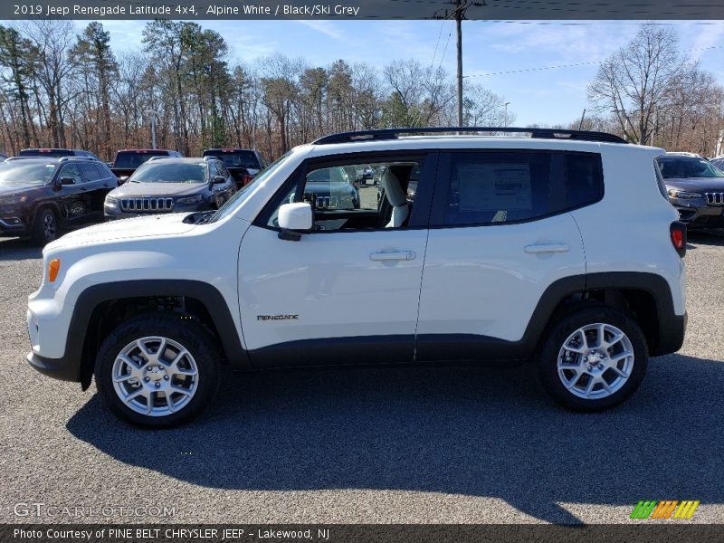 Alpine White / Black/Ski Grey 2019 Jeep Renegade Latitude 4x4