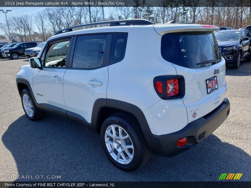 Alpine White / Black/Ski Grey 2019 Jeep Renegade Latitude 4x4