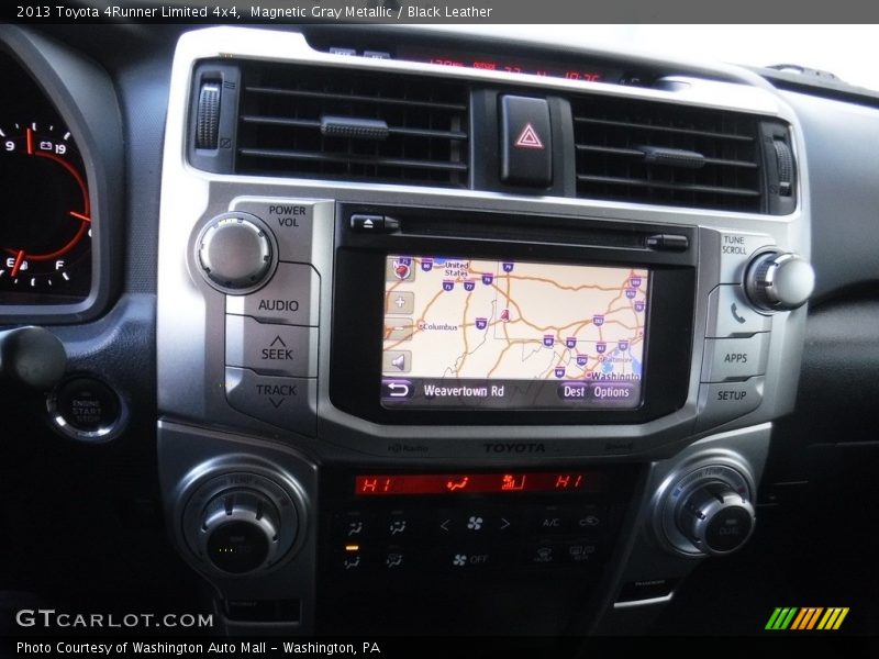Magnetic Gray Metallic / Black Leather 2013 Toyota 4Runner Limited 4x4