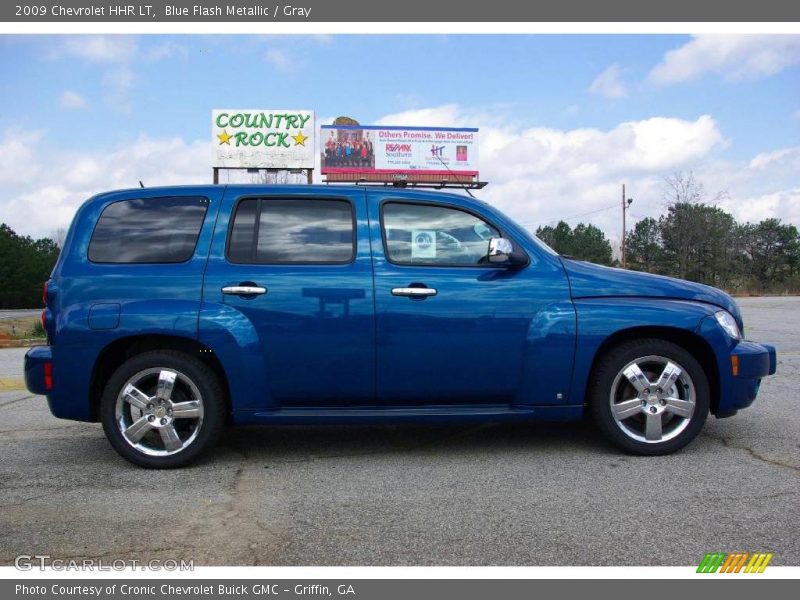 Blue Flash Metallic / Gray 2009 Chevrolet HHR LT
