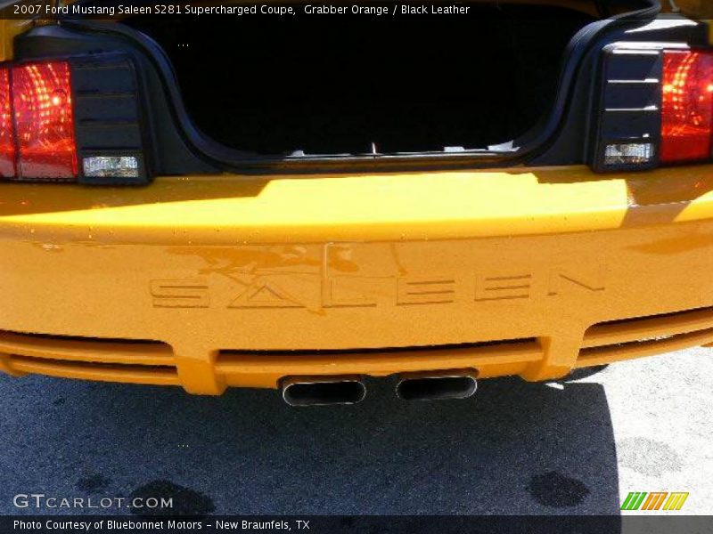 Grabber Orange / Black Leather 2007 Ford Mustang Saleen S281 Supercharged Coupe