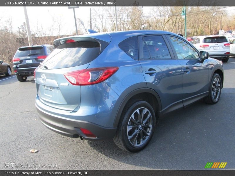 Blue Reflex Mica / Black 2016 Mazda CX-5 Grand Touring AWD