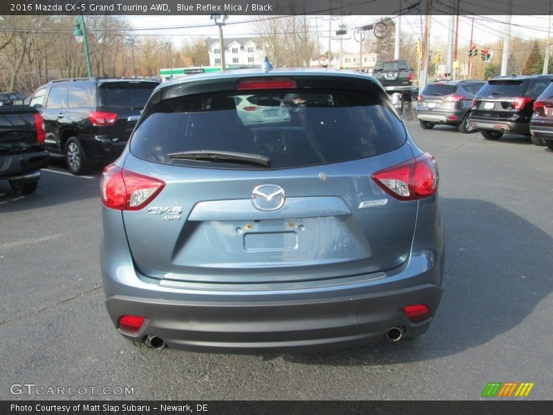 Blue Reflex Mica / Black 2016 Mazda CX-5 Grand Touring AWD