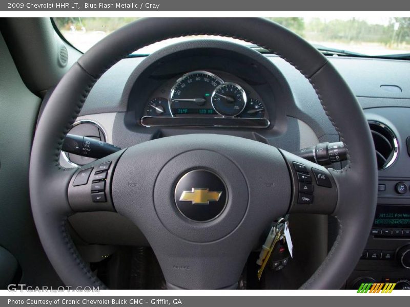 Blue Flash Metallic / Gray 2009 Chevrolet HHR LT