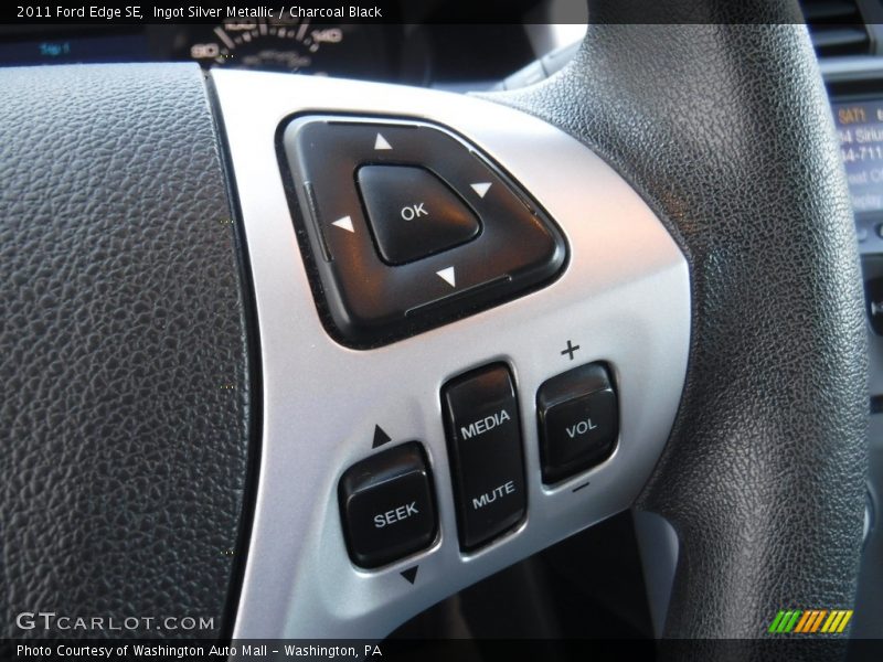 Ingot Silver Metallic / Charcoal Black 2011 Ford Edge SE