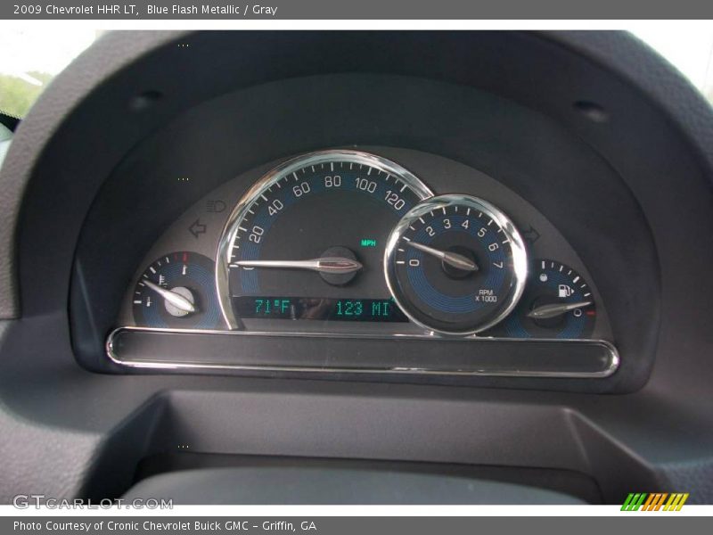 Blue Flash Metallic / Gray 2009 Chevrolet HHR LT