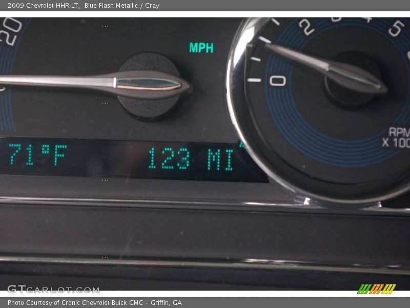 Blue Flash Metallic / Gray 2009 Chevrolet HHR LT