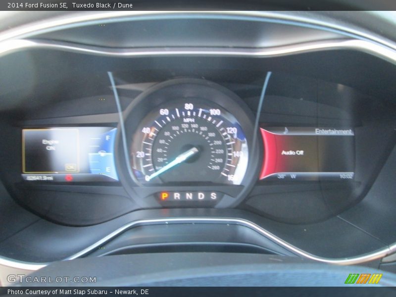 Tuxedo Black / Dune 2014 Ford Fusion SE