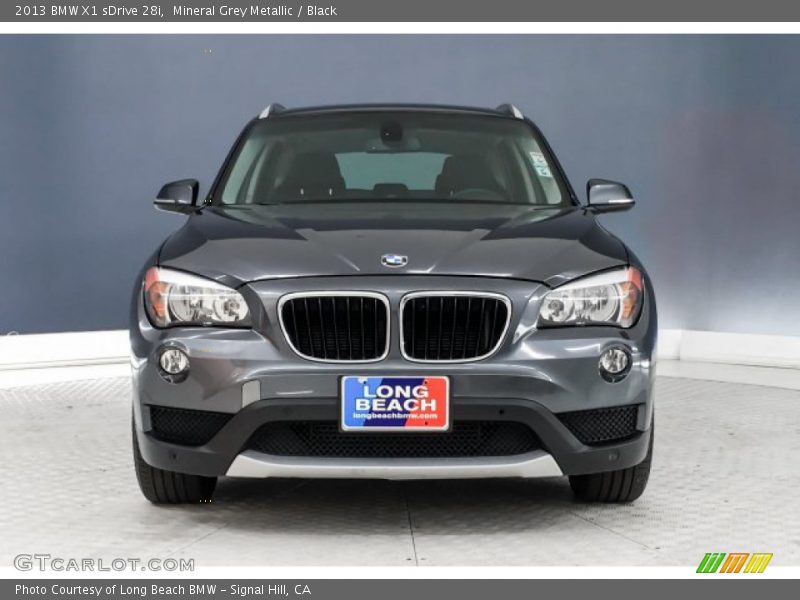 Mineral Grey Metallic / Black 2013 BMW X1 sDrive 28i