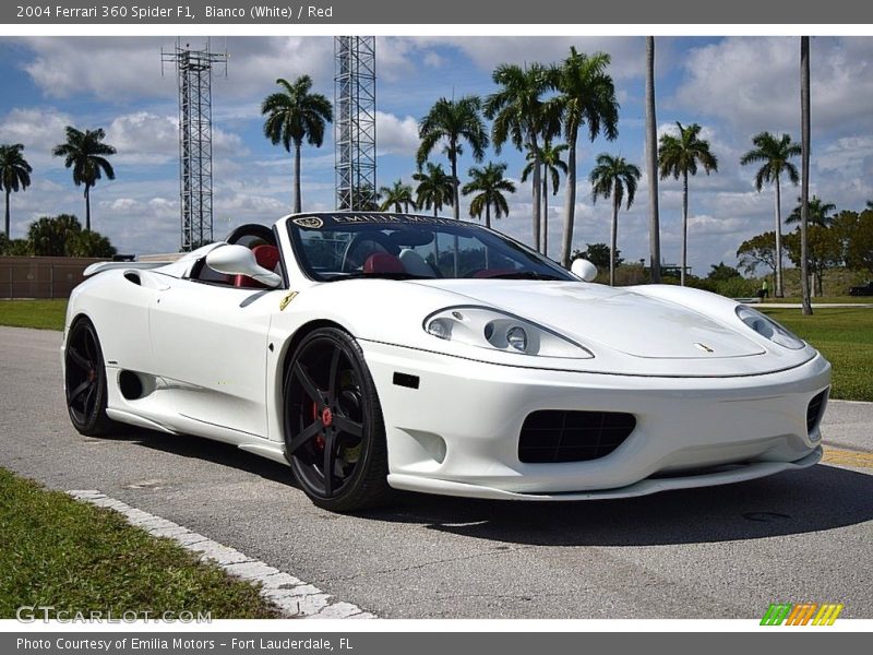 Front 3/4 View of 2004 360 Spider F1