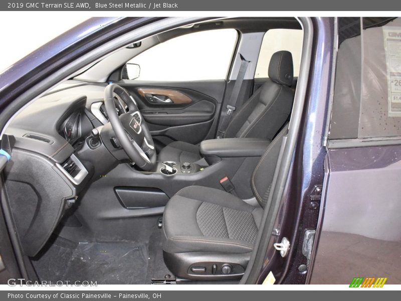 Blue Steel Metallic / Jet Black 2019 GMC Terrain SLE AWD