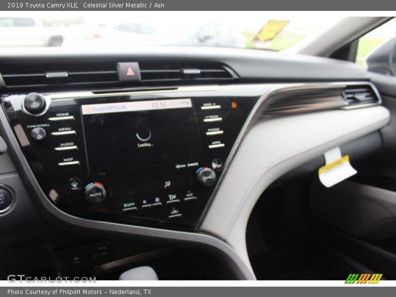 Celestial Silver Metallic / Ash 2019 Toyota Camry XLE
