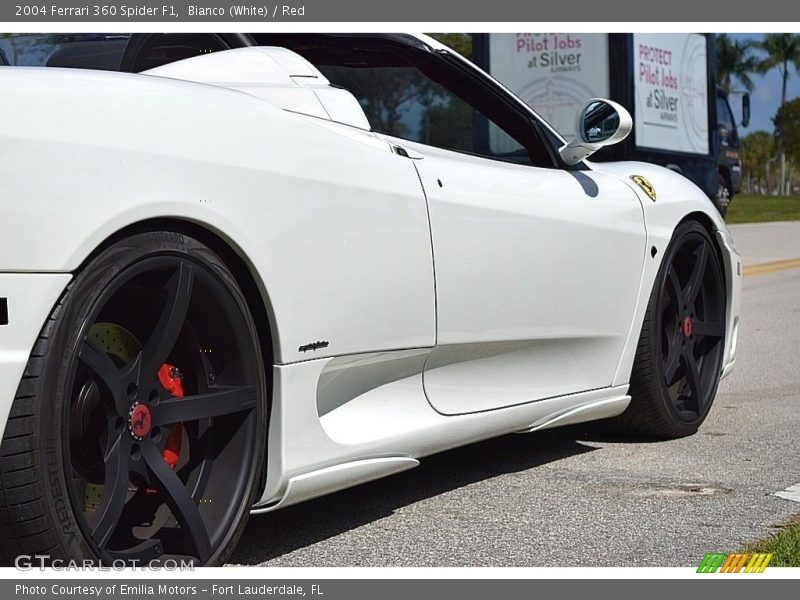Bianco (White) / Red 2004 Ferrari 360 Spider F1
