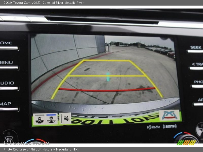 Celestial Silver Metallic / Ash 2019 Toyota Camry XLE