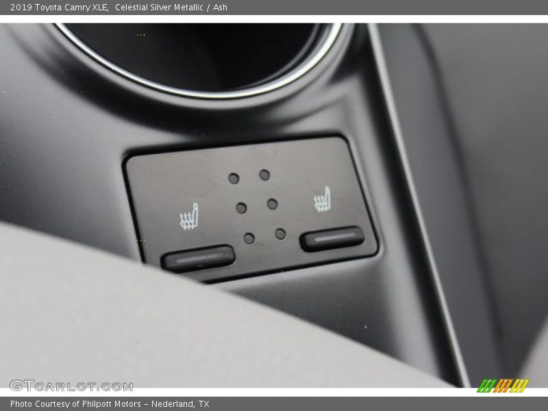 Celestial Silver Metallic / Ash 2019 Toyota Camry XLE