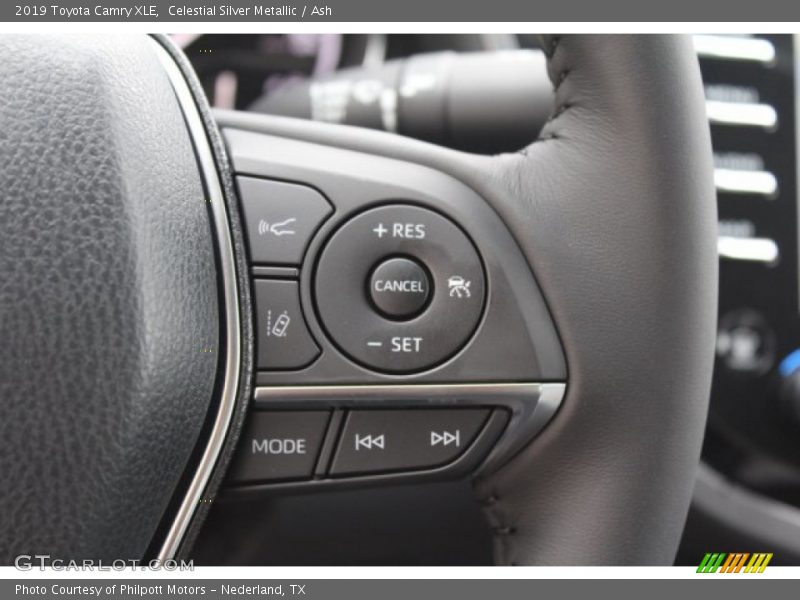 Celestial Silver Metallic / Ash 2019 Toyota Camry XLE