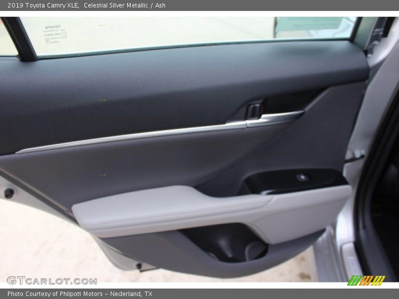 Celestial Silver Metallic / Ash 2019 Toyota Camry XLE